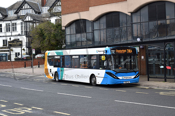 Stagecoach Yorkshire Traction YY16YJL Chesterfield 080222