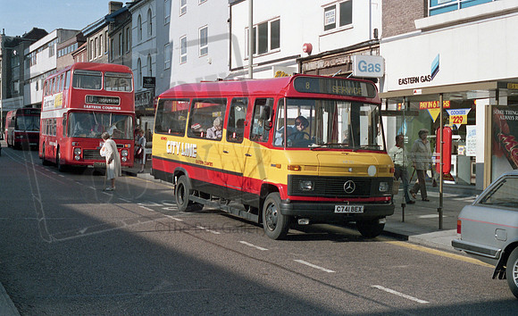 Eastern Counties C741BEX Norwich RP40 1086 032