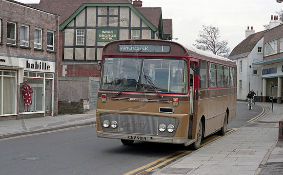 Bere Regis GNV981N Dorchester RP3 120486