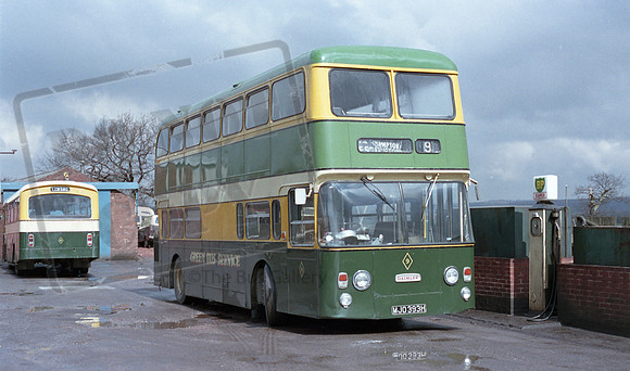 Green Bus MJO393H Great Wyrley RP3 160486
