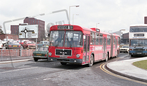 Midland Red North DAK302V Cannock RP3 160486