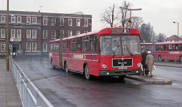 Midland Red North DAK302V Cannock RP3 160486 os