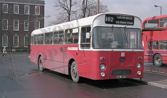 Midland Red North GOL367N Cannock RP3 160486