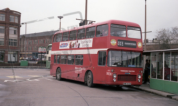 Yorkshire Traction HWE832N Leeds RP8 180486