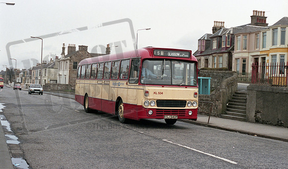 Western Scottish KSJ940P Saltcoats RP9 180486 023
