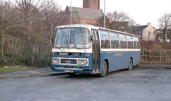 A1 Service McMenemy MTV753P Kilmarnock RP13 200486 007