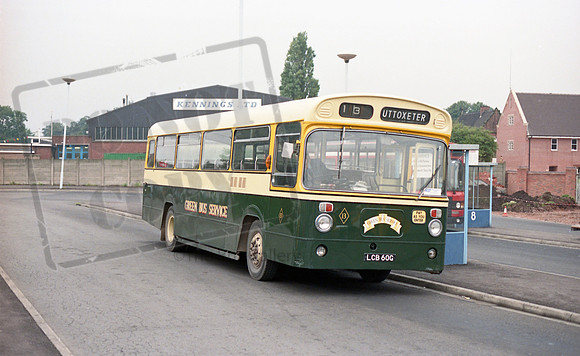 Green Bus LCB60G Lichfield RP83 87 012