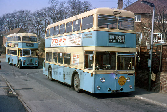 Maidstone Borough Council EKP233C at Banky Meadow in 3/76
