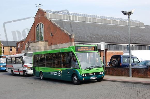 Stagecoach United Counties KX55PGK Market Harborough Apr07