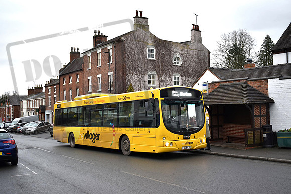 Trent Barton Villager FJ58KJK Tutbury 090222