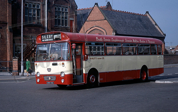 Howletts SNR72G Loughborough 9/72