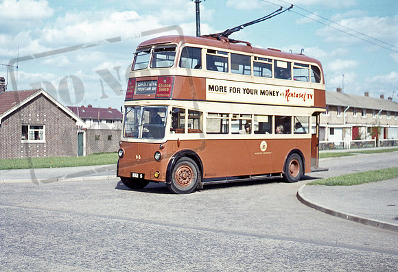 Maidstone Corporation Trolleybus HKR5