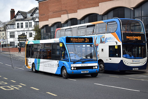 Stagecoach Yorkshire Traction YN06UGW Chesterfield 080222