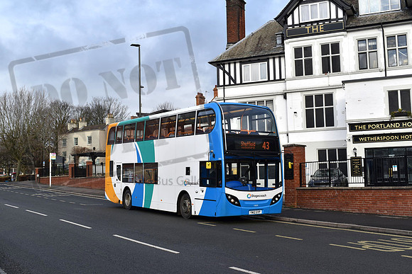 Stagecoach Yorkshire Traction YN12GYP Chesterfield 080222