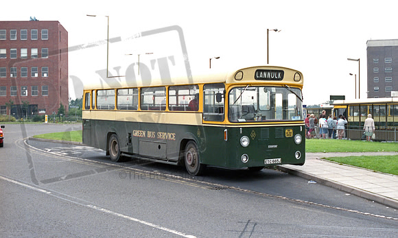 Green Bus ETC665J Cannock RP83 87 024
