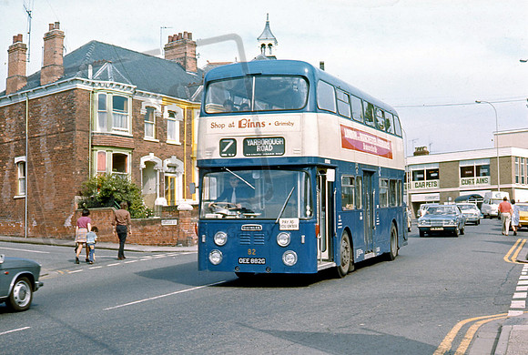 Grimsby OEE882G in 6/73