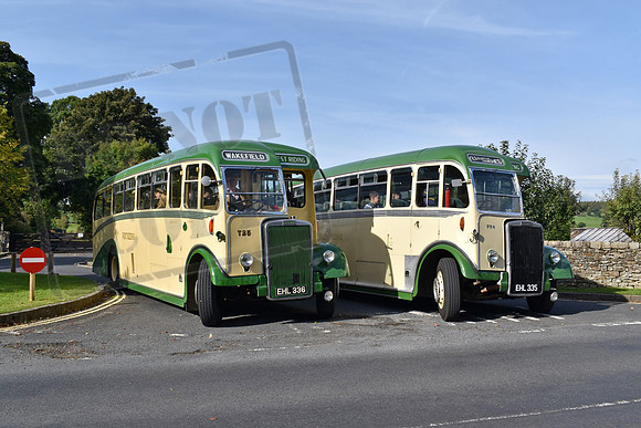 Preserved West Riding EHL336 EHL335 Bolton Abbey 101021