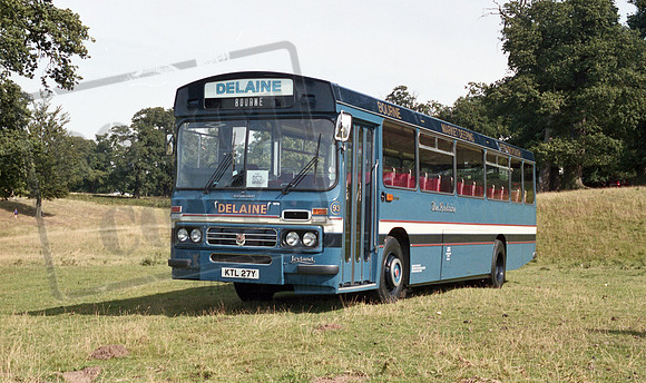 Delaine KTL27Y Woburn Showbus RP37 070986 003