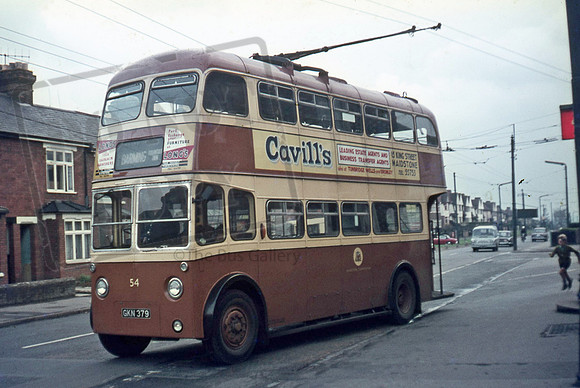 Maidstone Corporation Trolleybus GKN379