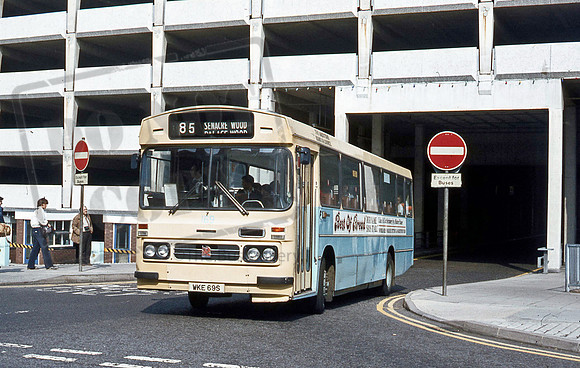 Maidstone Borough Council WKE69S in 9/82
