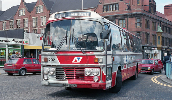 Northumbria BBR997S Newcastle RP63 87 025