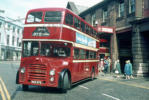 Western SMT RCS375 Kilmarnock 8/73