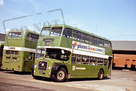 Lincolnshire OVL485 at Scunthorpe PB778