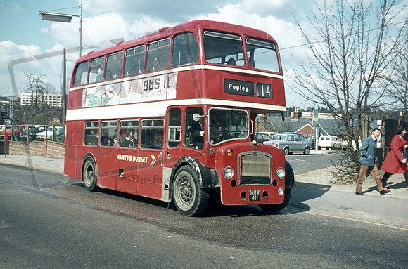 Hants & Dorset MMW411 Basingstoke 473