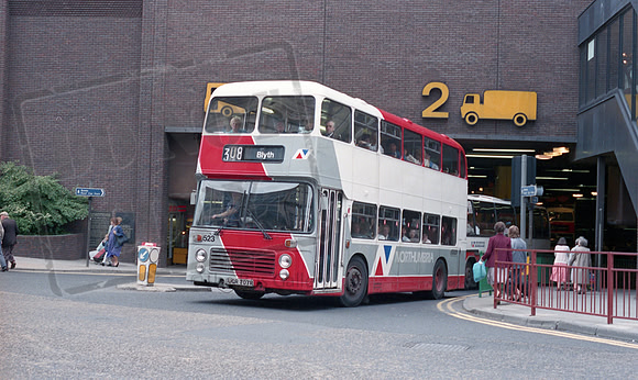 Northumbria UGR707R Newcastle RP63 87 036