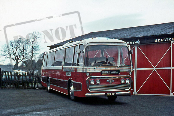 Weardale Motor Services BPT9F