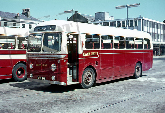 East Kent KFN245 in Folkestone Bus Station