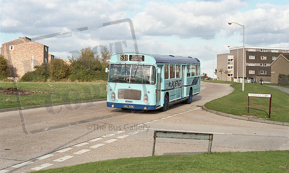 Kent Coach Tours AEL105K Stanhope Ashford RP41 86 020