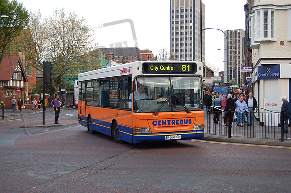 Centrebus S466LGN Leicester Apr07