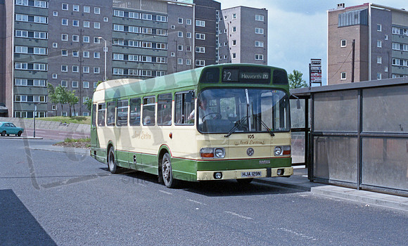 North Eastern HJA129N Gateshead RP63 87 010