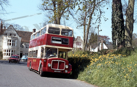 East Kent MFN943F at Chilham in 4/84
