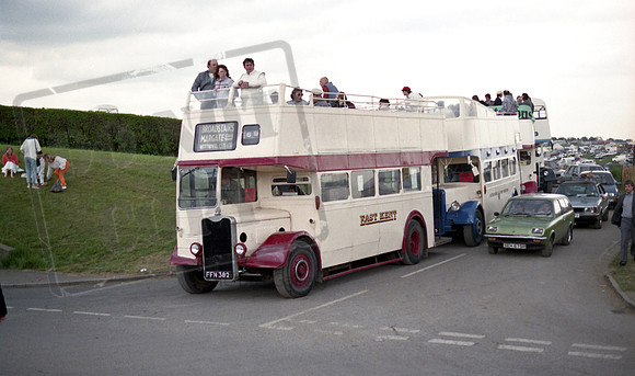 Preserved East Kent FFN382 Epsom Racecourse RP30 040686 019
