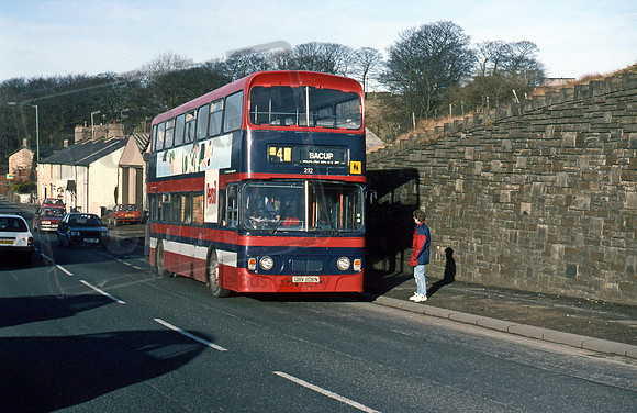 Hyndburn GBV108N seen in 2/97