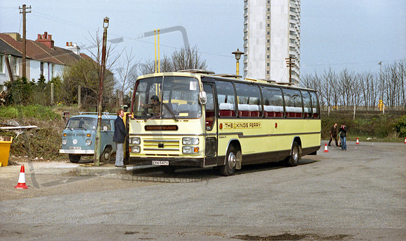 Kingsferry EYH642V at Margate in 1982
