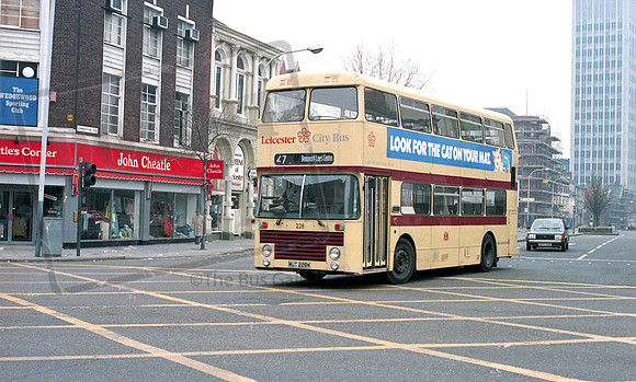 Leicester City Bus MUT228W Leicester RP25 270486 035