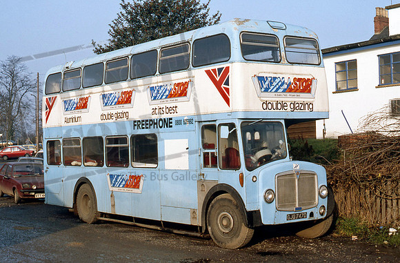 East Kent GJG747D seen after disposal in Banbury in 12/88