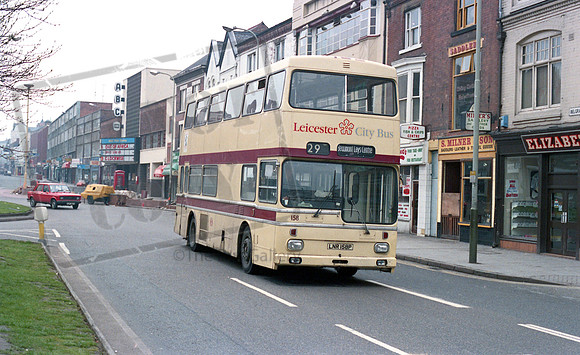 Leicester City Bus LNR158P Leicester RP25 270486 032