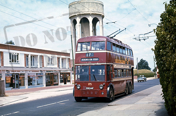 Reading Corporation Trolleybus ERD146 (175) Tilehurst