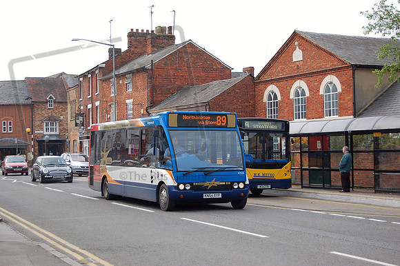 Stagecoach United Counties KN54XYP at Stoney Stratford May06